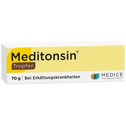 Meditonsin Tropfen bei ersten Anzeichen einer Erkältung