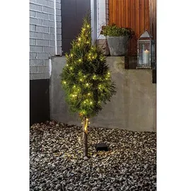Konstsmide LED Lichterkette 8 m Schwarz warmweiß