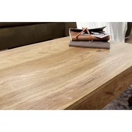 FineBuy Couchtisch braun Akazie 110 x 60 x 40 cm