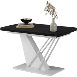 Vicco Fenaro 120 x 77,4 x 80 cm ausziehbar Schwarz/Weiß
