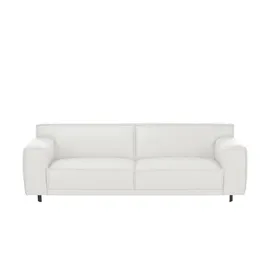 Soho Big Sofa Leder 3-Sitzer Beige