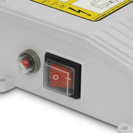 Eberth Tiefbrunnenpumpe 4" Edelstahl 750W 20m Kabel max. Förderhöhe 56m mit Schmutzsieb