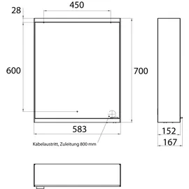 EMCO Prime2 60 cm schwarz