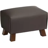 58 aufm Kessel Hocker Kaylah Leder braun