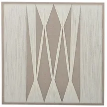 Daheim Wandbild 80 x cm Didder Baumwolle Beige