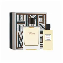 Hermès Terre d'Hermès Eau de Toilette 100 ml + Shower Gel 80 ml Geschenkset 4