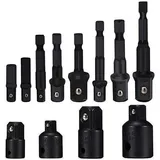 Steckschlüssel-adapter-set Sechskant-bohrer-steckschlüssel 8-teiliges Steckschlüssel-verlängerungs-adapter-bit-set 4-teiliges Reduzieradapter-set Für Ratschen- Und Steckschlüssel