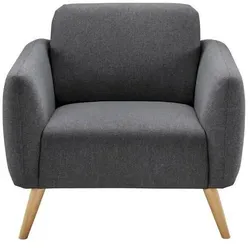 Relaxsessel Pia Dunkelgrau Webstoff