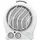 Cecotec Ready Warm 2000 W Schwarz/Silber/Aquamarin