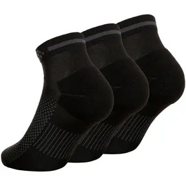 Craft Core Dry Mid Socken 3er Pack Schwarz 46-48