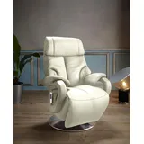 TV-Sessel SIT & MORE "Invito", beige (creme), B:80cm H:111cm T:80cm, NaturLEDER (echtes Rindsleder), Luxus-Microfaser (100% Polyester), Luxus-Kunstleder, Sessel, Fernsehsessel, in Größe S, wahlweise mit Motor und Aufstehhilfe