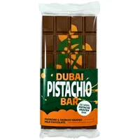 Dubai Schokolade - Pistachio Knafeh Vollmilch - Viral Dubai Bar Geruba Chocolade