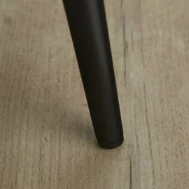 Homestyle4u Esszimmerstuhl 6er Set Anthrazit Samt