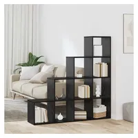 vidaXL Bücherregal 40 x 30 x 180 cm Schwarz