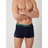 Lacoste Boxershorts 5H3401 Boxer Shorts, Marine/Vert-Rouge-Marine, S
