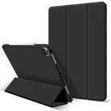 Lobwerk Smart Cover für Apple iPad Air 4 (4th Gen.)/iPad Pro 11 2020 Schwarz