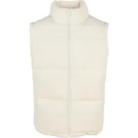 URBAN CLASSICS Cord Vest whitesand