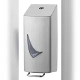 All Care Wings Schaumseifenspender Edelstahl Anti-Fingerprint 400 ml manuelle Bedienung durch Hebel