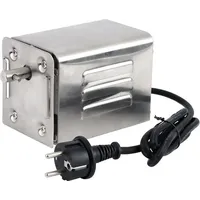Gotrays - 15 w elektrischer Grillmotor aus Edelstahl, professioneller Motor zum Grillen, für Hähnchen, Schweinefleisch und Ziegenfleisch, gegrillt im