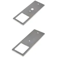 Kalb LED Unterbauleuchten mit Schalter Dimmbar Edelstahl gebürstet Küchenleuchte