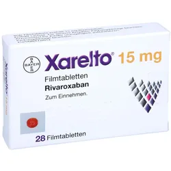 Xarelto 15 mg Filmtabletten 28 St