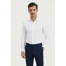 Strellson Hemd Regular Fit Weiß L