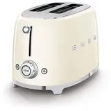 Smeg TSF01CREU Creme / Hochglanz