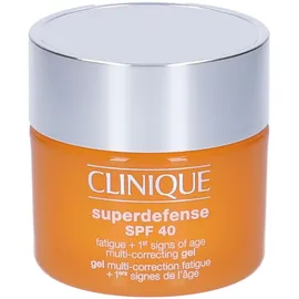 Clinique Superdefense SPF 40 Fatigue + 1st Signs Of Age Multi-Correcting Gel 50 ml