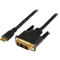Startech StarTech.com 1m Mini HDMI auf DVI Kabel -
