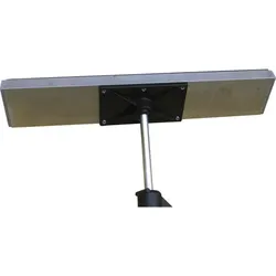 Alulatte JD4600 rutschfest passend zu Teleskopstütze 400x80mm Aluminium