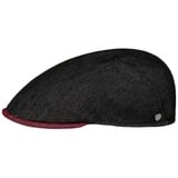 Lierys Flat Cap (1-St) Schirmmütze mit Schirm, Made in Italy schwarz S (54-55 cm)