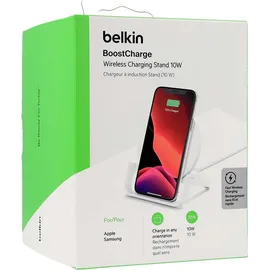 Belkin BoostCharge Wireless Charging Stand 10W weiß (WIB001vfWH)