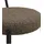 House Nordic Barhocker BADALONA 39 x 90 x 46 cm Braun/Schwarz