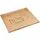 KESPER Buffetplatte/Herdabdeckplatte Bambus 1 56 x 50 x 4 cm Braun