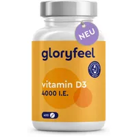 Vitamin D3 4000 I.E. - 400 Tabletten (NUR 1 Tablette alle 4 Tage) - Vitamin D hochdosiert für Knochen & Immunsystem* - 100 μg Vitamin D - Über 1 Jahr D3 Vitamin Vorrat - Laborgeprüft, 100% Vegetarisch