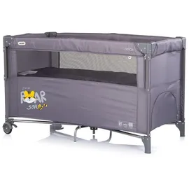 Chipolino Reisebett, Relax 2 Ebenen, (120 x 60 cm, Babymöbel, Babybetten, Reisebetten