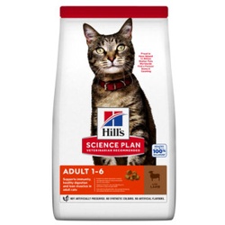 Hill's Adult mit Lamm Reis Katzenfutter 2 x 10 kg