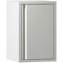 [en.casa] Hängeschrank Burlöv 50x33x35 cm Stahl Weiß