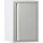 [en.casa] Hängeschrank Burlöv 50x33x35 cm Stahl Weiß