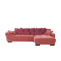 Ecksofa Zweifarbig Diwan III ¦ rot ¦ Maße (cm): B: 333 H: 90 T: 202.0