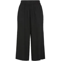 Pieces PCPIA HW Wide Culotte Schlupfhose Schwarz XL