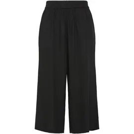 Pieces PCPIA HW Wide Culotte Schlupfhose Schwarz XL