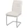 chefgastro Esszimmerstuhl Stoff gebürstet Creme-Beige 6er Set