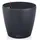 LECHUZA Classico Color 43 Komplettset Ø 43 x 40 cm schiefergrau