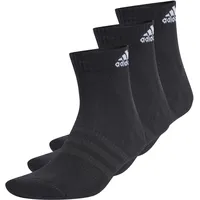 adidas Cushioned Sportswear Ankle 3er Pack Black / White 28-30