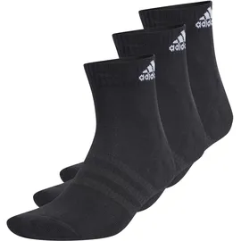 adidas Cushioned Sportswear Ankle 3er Pack Black / White 28-30