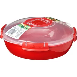 Sistema Mikrowellenschüssel rund rot 1,29 l