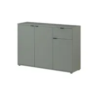 Forte Sideboard 119,8 x 82,3 x 34,1 cm Grün