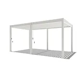 pergoline 5,3 x 3 m Weiß