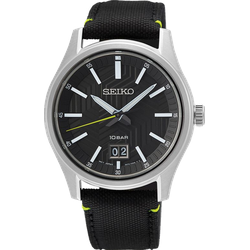 Seiko Conceptual Series Quarz Großdatum SUR517P1 - schwarz - 40mm